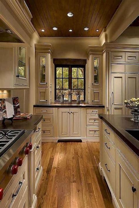 49 Gorgeous Farmhouse Gray Kitchen Cabinet Design Ideas Country
