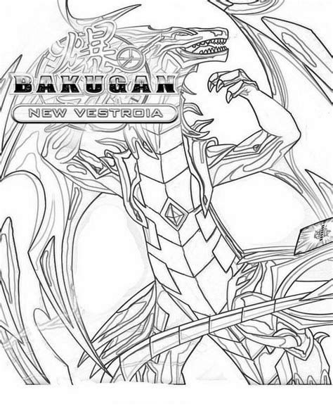 Guarda com'è semplice e divertente disegnare un robot per bambini. Bakugan 8, Disegni per bambini da colorare