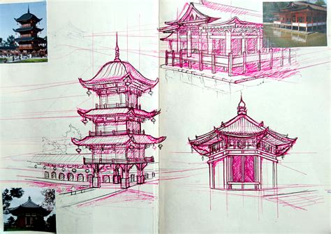 Learning To Draw Buildings And Perspective With Asian Architecture
