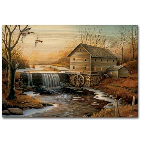 Wgi Gallery The Old Mill Painting Print Plaque Wayfair