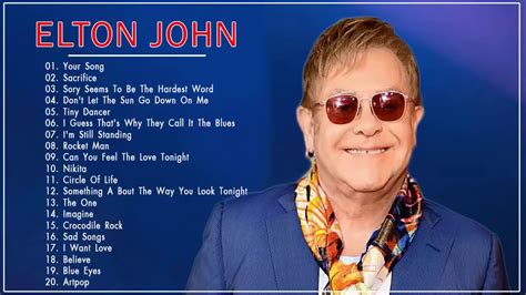 Elton John Grandes Exitos Elton John Sus Mejores Canciones Éxitos