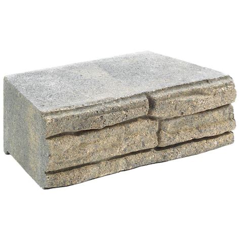 Anchor Natural Impressions 4 In X 12 In Charcoaltan Flagstone