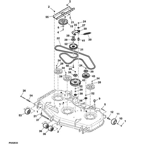 48 Inch John Deere Mower Deck Parts Diagram Goimages User