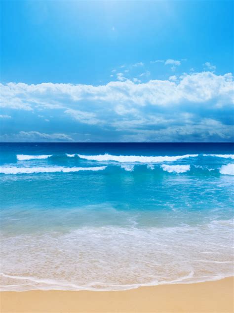 Free Download Beach Screensavers And Wallpapers Beach With Small Wave