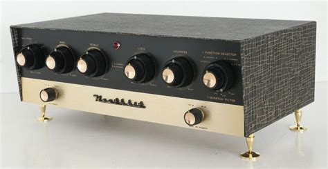 Vintage Heathkit Sp 2 Stereo Tube Preamplifier A Recapped