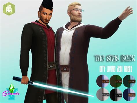 Sims 4 Jedi Robes Obi Wan Kenobi In 2020 Star Wars Outfits Sims 4 Sims