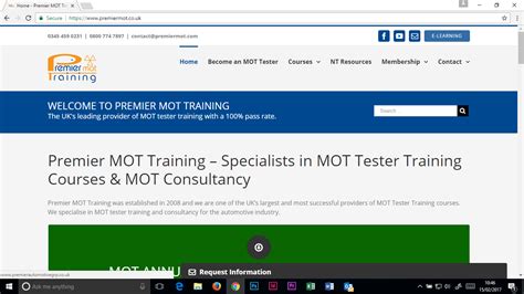 Make Sure You Have Completed The Mot Annual Assessment Premier Mot