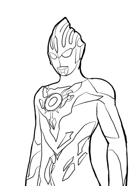 Pin Oleh Widiastra Di Ultraman Coloring Page Warna Gambar