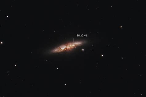 M82 Supernova 2014j Astronomy Pictures At Orion Telescopes