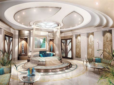 Greenline Interiors Dubai Luxury Bedroom Master Elegant Bedroom