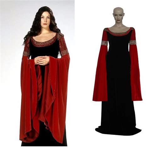 Kiomama The Lord Of The Rings Cosplay Arwen Green Dress Costume