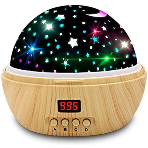 Dcaut Star Projector Night Light For Kids 360 Degree Rotating Projector