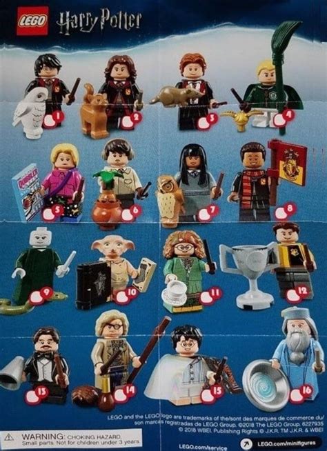 Lego Harry Potter 71022 Collectible Minifigures Series 1 With 22