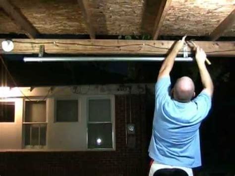 A homemade pull-up bar for under $20 