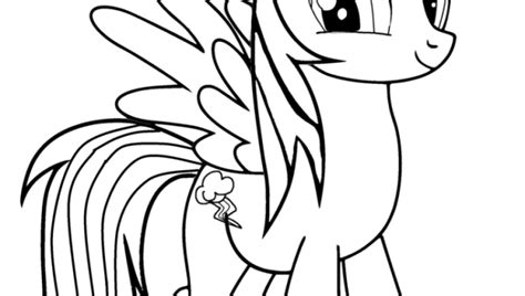 Rainbow Dash Coloring Page | Free download on ClipArtMag