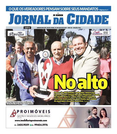 Jornal Da Cidade Edição 1202 By M1artes Issuu