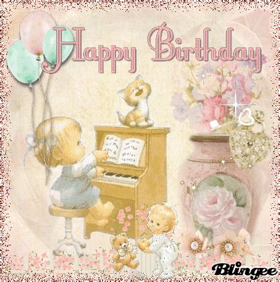 Little Piano Player Birthday Picture #129941849 | Blingee.com