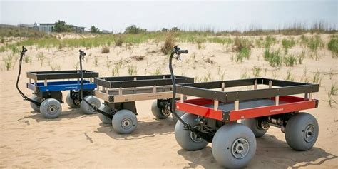 Electric Motorized Beach Cart Wagon My Sandhopper