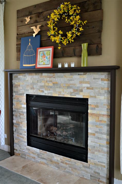 The resulting surround provides a uniform, singular look. 15 Elegant DIY Fireplace Mantel And Surrounds - Home And ...