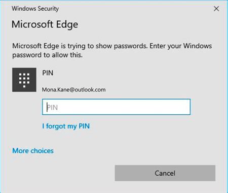 Manage Saved Passwords In Microsoft Edge