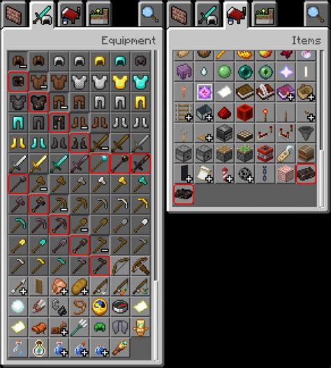 Gilded Netherite Equipment Addon 119 118 Armor Tools And Maces
