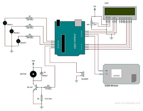 Home Automation System Schematic Diagram Circuit Diagram