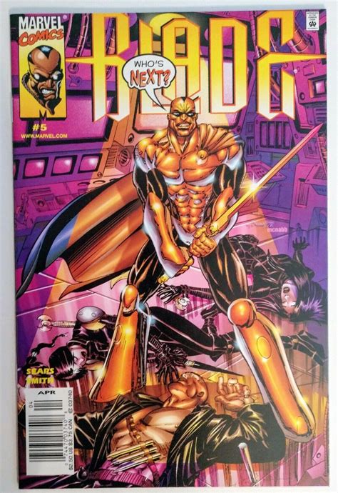 Blade The Vampire Hunter Vol 2 5 Rare Newsstand Comic Books