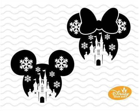 Disney Christmas 2020 Svg Mickey And Minnie Mouse Disneyland Etsy