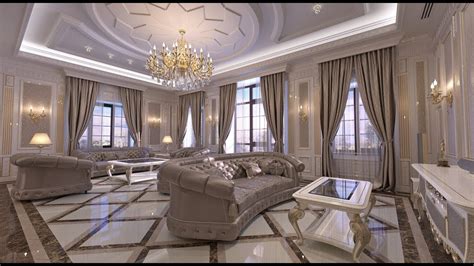 Interior Design Classic Style Living Room Interior In The