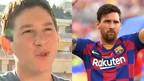 Video La Primera Entrevista De Messi Como Jugador Del Barcelona 442