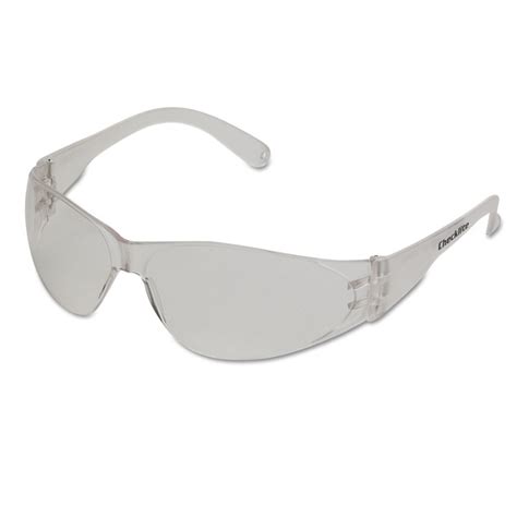 Crwcl110af Mcr™ Safety Cl110af Checklite Safety Glasses Clear Frame Anti Fog Lens Hill