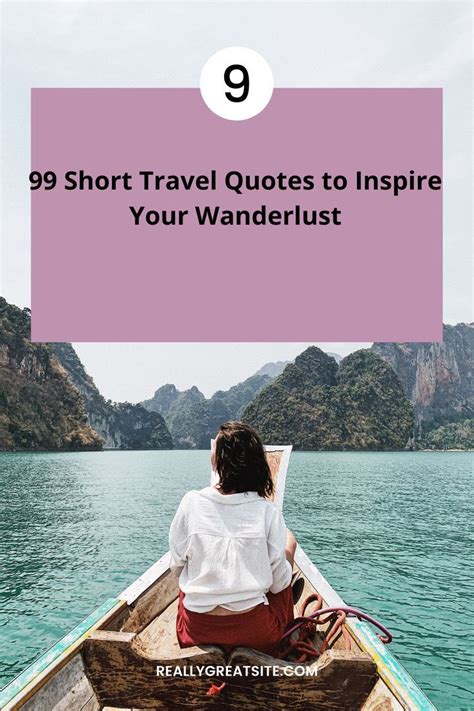 99 Short Travel Quotes To Inspire Your Wanderlust Short Travel Quotes