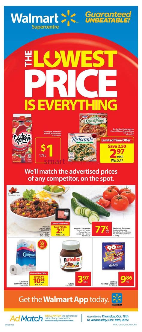 Walmart Supercentre Atlantic Flyer October 12 To 18