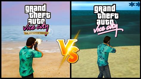 Gta Vice City Original Vs Definitive Edition Attention To Detail
