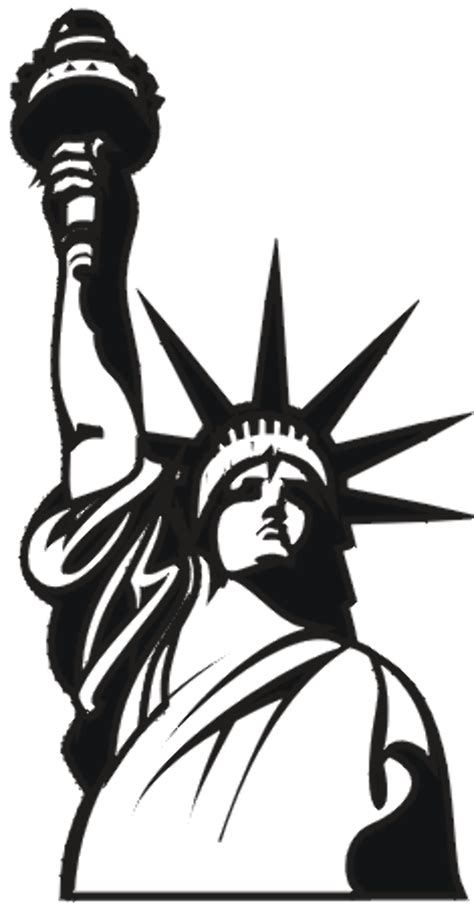 Download High Quality Statue Of Liberty Clipart Sketch Transparent Png
