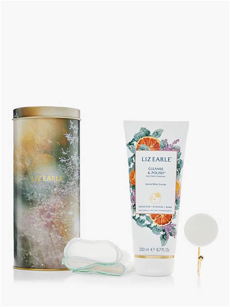 Liz Earle Cleanse And Polish Hot Cloth Cleanser Spiced Bitter Orange T Set At John Lewis And Partners