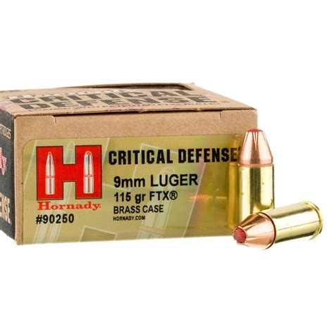 Hornady Critical Defense 9mm Canada First Ammo Corp