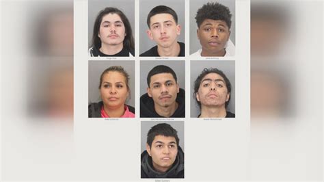 Police 12 Arrested In Massive San Jose Gang Sweep For Series Of Robberies Carjackings Burglaries