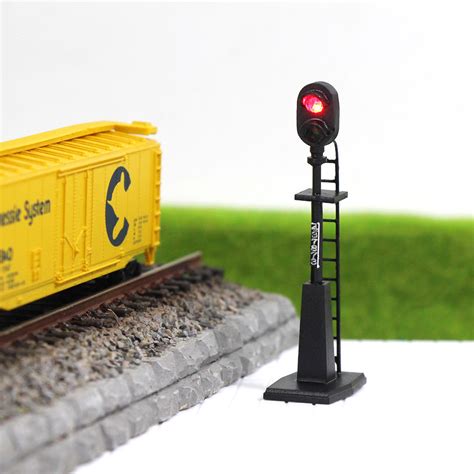 Jtd874rg 5pcs Ho Scale Leds Made Railroad Signals For Railway Signal 2