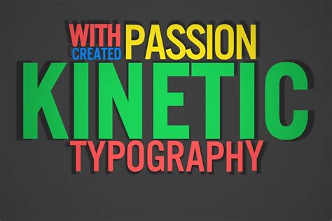 Kinetic Typography (After Effect) | Kinetic typography, Typography