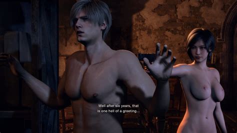 Resident Evil 4 Ada Wong Not Very Subtle With Nude Mod Sankaku Complex