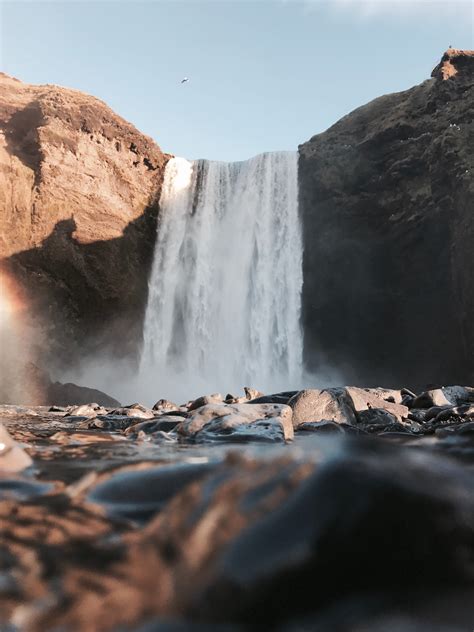 Free Images Landscape Sea Coast Nature Rock Waterfall Mountain