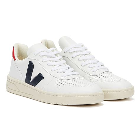 Veja V 10 Mens Extra White Nautico Pekin Trainers Tower Londonus