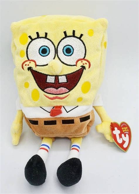 Spongebob Squarepants Beanie Baby Spongebob Beanie Babies Etsy
