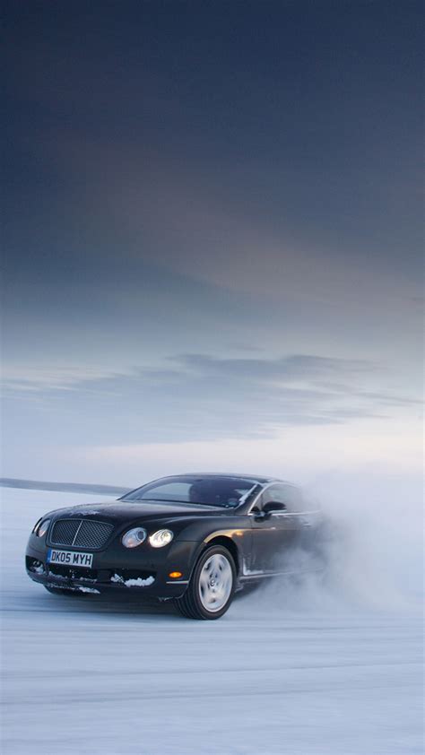 Wallpapers For Galaxy Bentley Continental Gt On Snow For