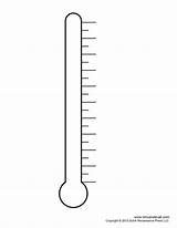 Thermometer Goal Template Fundraising Printable Clipart Templates Blank Goals Tracker Charts Barometer Fundraiser Timvandevall Reaching Chart Printables Events Money Coloring sketch template