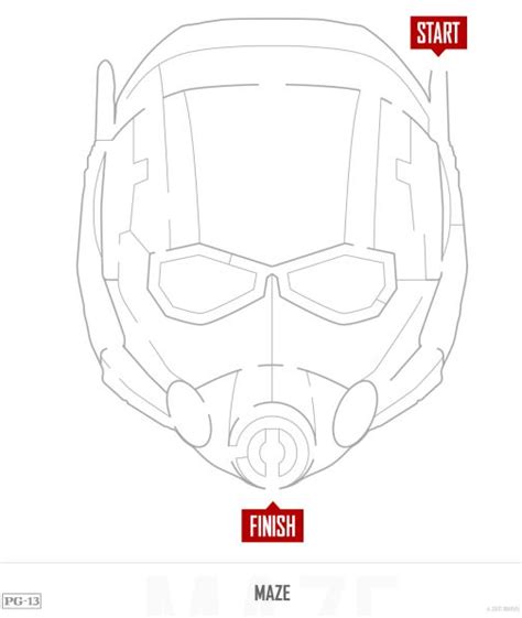 The wasp from the ant man coloring page: Free Ant-Man Mask & 17 AntMan Printable Activities # ...