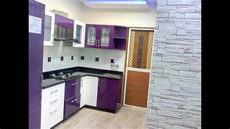When a lady feels comfortable inside her there are varieties of patterns, sizes, materials and colors that the modular kitchen design provides. Modular Kitchen Design Simple and Beautiful - YouTube