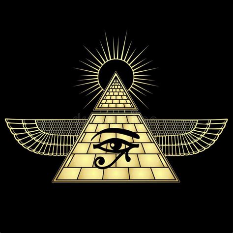 Eye Of Horus Pyramid Wallpaper