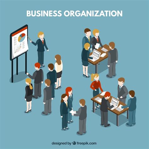Free Vector Business Organization Illustration